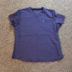 Fabletics purple Short Sleeve Women's Top